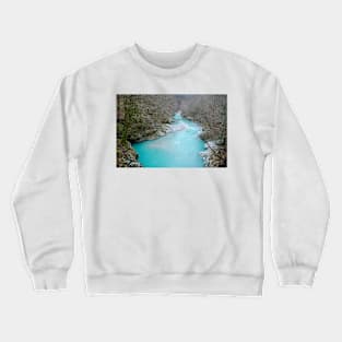 Nadiza River Near Napoleon Bridge Crewneck Sweatshirt